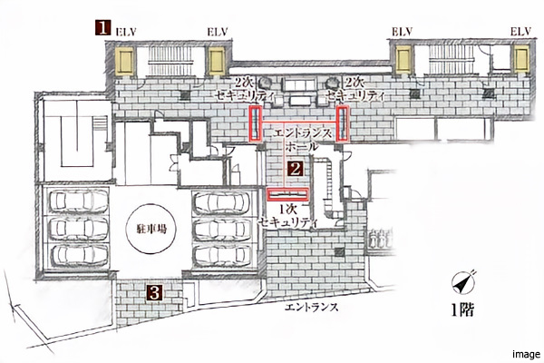 敷地配置図｜パークハウス諏訪山PRESENCE